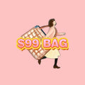 $99 Gem Small Pouch -Designed bag
